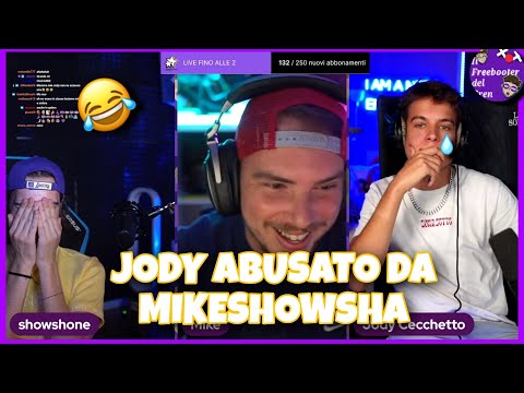 JODY VIENE ABUSATO DA MIKESHOWSHA