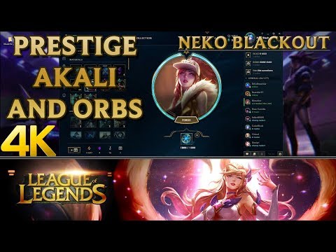 League of Legends #016 [4K Ultra HD/60Fps] Prestige Akali und Snowdownkapseln