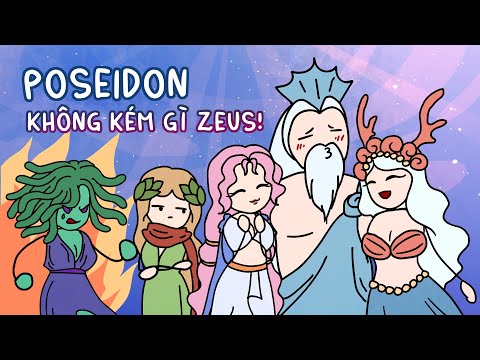 Truyền thuyết về thần biển Poseidon | Thần Thoại Hy Lạp
