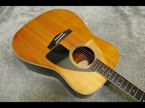 Vintage 1980's made YAMAHA FG-250M Solud Top Acoustic Guitar Made ...