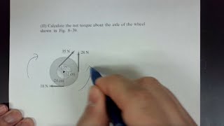 Torque and Net Torque Problem Solving