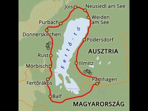 Fertő tó körbetekerés