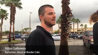 A fire broke out in a back room at Mexicali Border Cafe Sunday