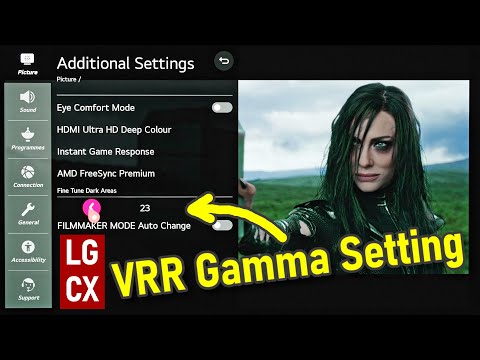 LG CX Firmware 03.21.18 Adds New Setting to Mitigate VRR Gamma Issues: Analysis + How-To