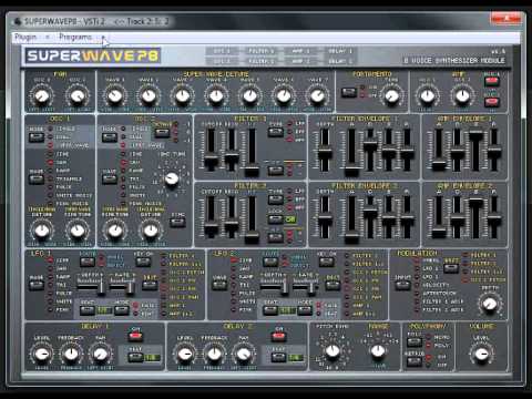 SUPERWAVE P8 SYNTHESIZER BY SUPERWAVE