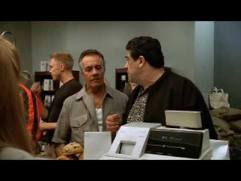 The Sopranos - Paulie tries to order just coffee