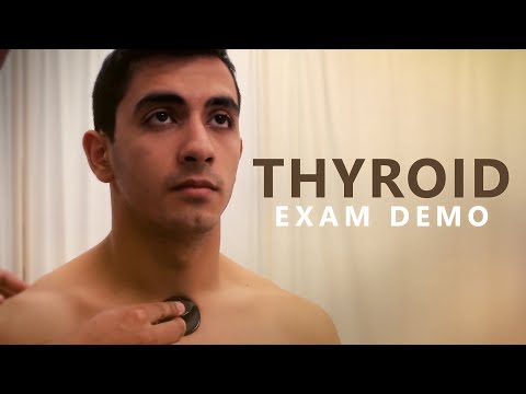 Thyroid Gland Examination - OSCE Exam Demonstration