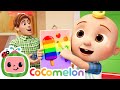 The Colors Song Rainbow Fruit Popsicles Healthy Foods Snacks CoComelon Nursery Rhymes