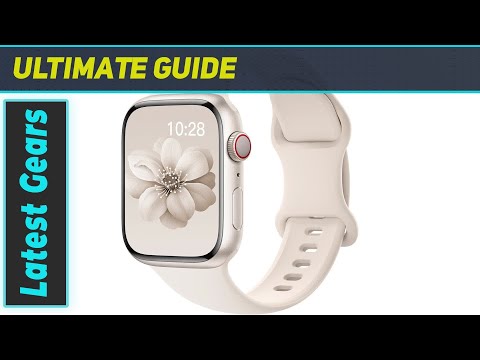 Sport Silicone Band Compatible with Apple Watch Bands 40mm 38mm 41mm 44mm 45mm 42mm 49mm Women Men,Soft Wristband Waterproof 