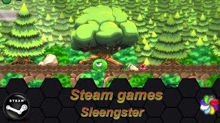 Стим игры - Sleengster (стрим/первый взгляд)