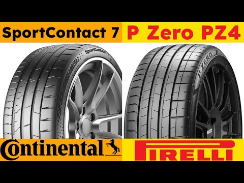 Continental SportContact 7 vs Pirelli P Zero PZ4