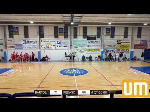 Live alimentato dall'app Swish Live BARTOLI  VS PEDASO