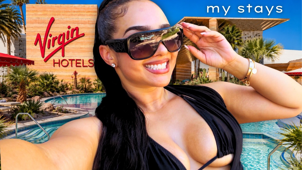 I Stayed in an INSANE Two-Story Villa at Virgin Hotels Las Vegas | My Stays