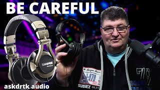 Video thumbnail for Shure SRH550DJ  Headphones - Detailed Review and Tests by askdrtk