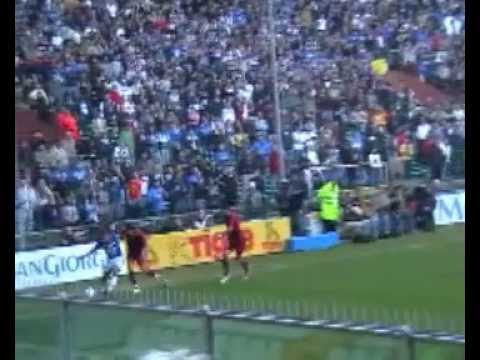 Trasferta Sampdoria 2 Roma 4 26 novembre 2006  TOTTI MAGICO!