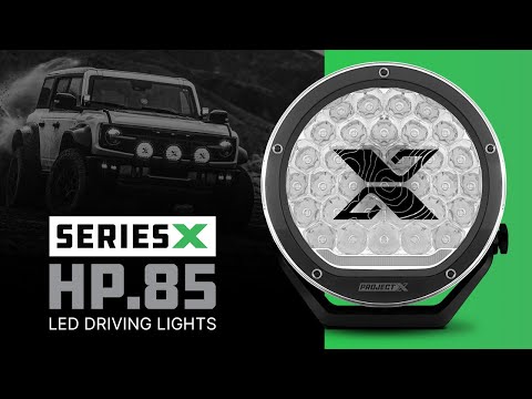 PROJECT X - HP.85 High Power 8.5-inch LED Auxiliary Light, Combo Beam