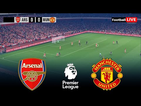 ARSENAL vs MANCHESTER UNITED - Premier League 25/26 | Match today | Simulation PES