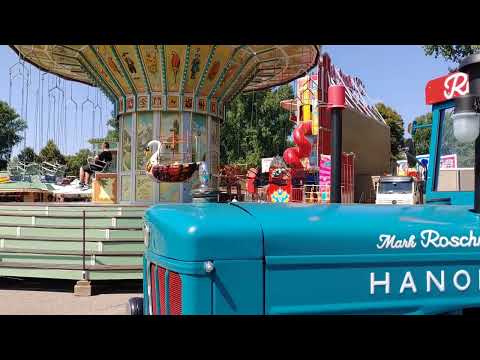 Hanomag Schausteller-Zugmaschine beim Maientag in Göppingen!