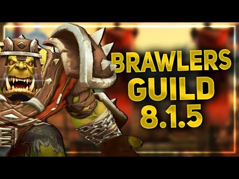 Brawlers Guild Armor & Mount | WoW BfA Patch 8.1.5