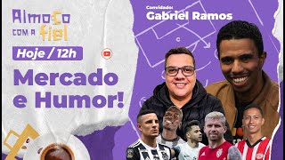 Samir Carvalho recebe o jornalista e humorista Gabriel Ramos para falar do Mercado do Corinthians