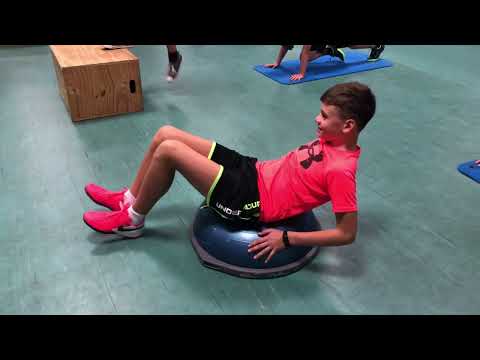 Hajduk Lipník - Posílení středu těla