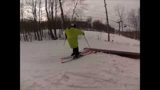 preview picture of video 'Ski Bromont snowpark 2014'