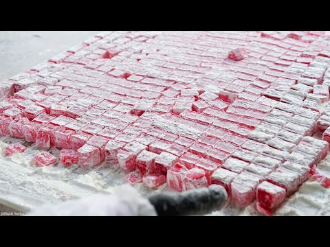 Secrets of Making Authentic Turkish Delight | Traditional Turkish Delight Factory