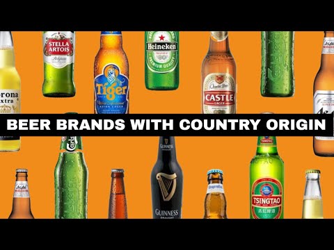 International Beers with Country Origin II Famous Beer Brands of Countries.