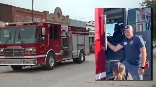 Rosebud Fire Chief Caleb Miller laid to rest today