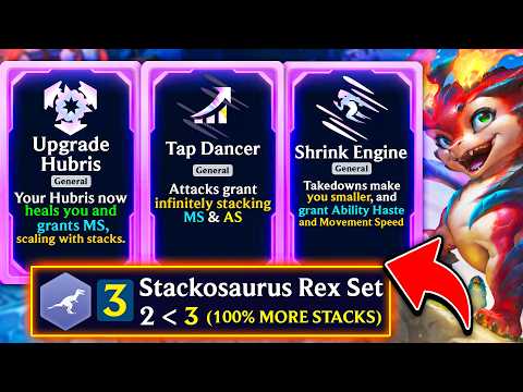 3 Stackosaurus Rex Smolder: 100% MORE STACKS | ARAM Mayhem