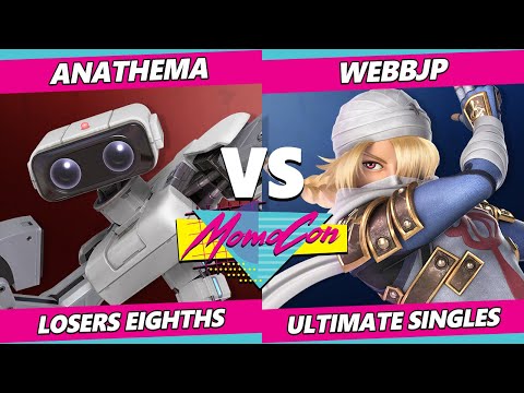 MomoCon 2023 Top 8 - Anathema (ROB) Vs. WebbJP (Sheik) Smash Ultimate - SSBU
