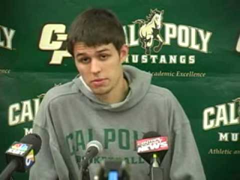 Cal Poly Sophomore Forward David Hanson