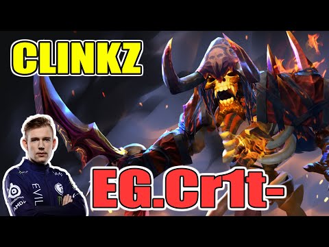 EG.Cr1t - Clinkz RAMPAGE! | Dota 2 Pro Gaming