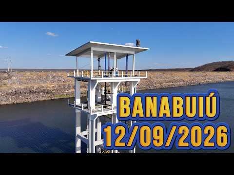 AÇUDE BANABUIÚ DADOS ATUALIZADOS 12/09/2026 CEARÁ