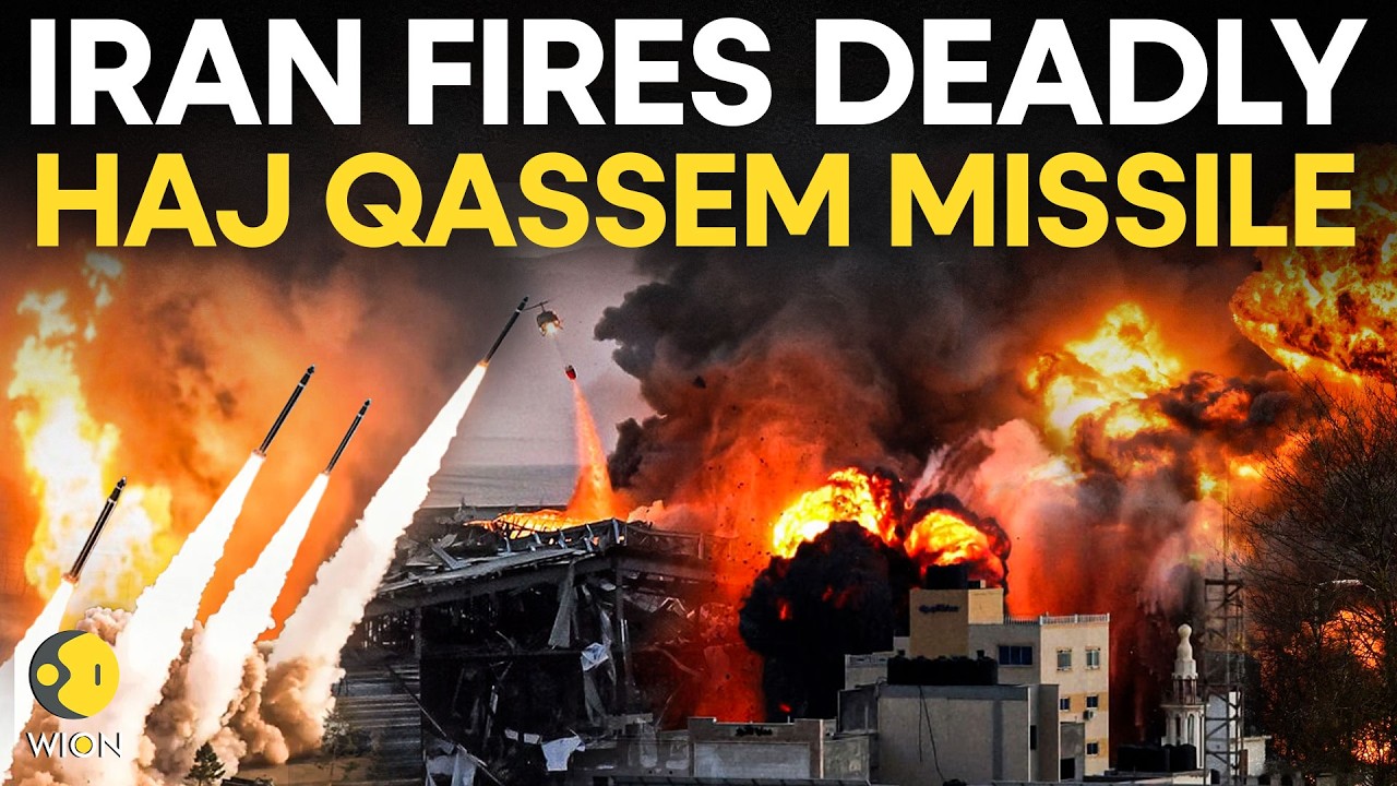 Israel-Iran War: Iran Fires Deadly New Haj Qassem Missile As US Strikes Go Deeper | WION Live