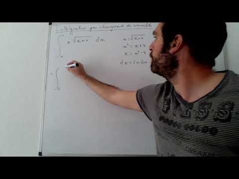 Intégration par changements variables #1