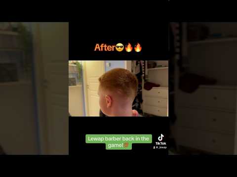 Lewap barber is back in the game! Look how fresh this haircut turned out! #style #barbershop #gym