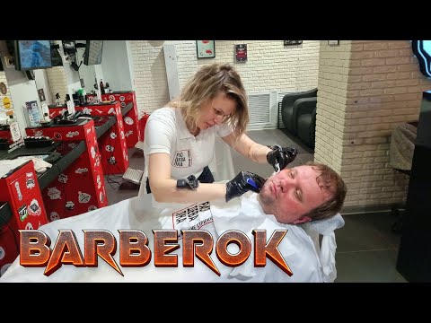 🧔🏽‍At First, Barber Katya Was Shy in Front of the Camera, but Soon She Loved the Process❤️‍🔥