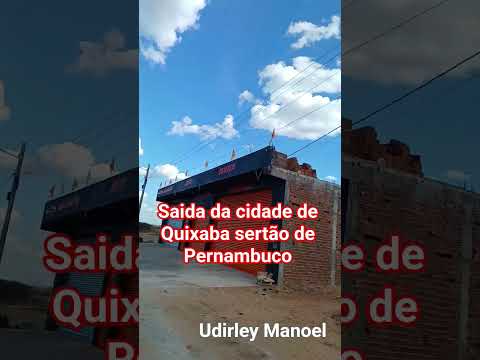 Cidade de Quixaba #interior #sertão #nordeste #pernambuco