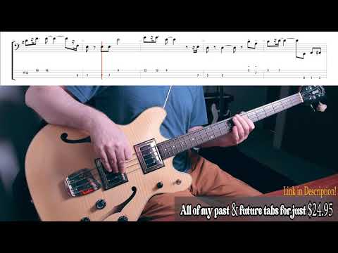The Grateful Dead-Shakedown Street-Bass Cover with Tabs
