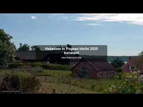 Hebesatz in Pogeez bleibt 2025 konstant - Gewerbesteuer News