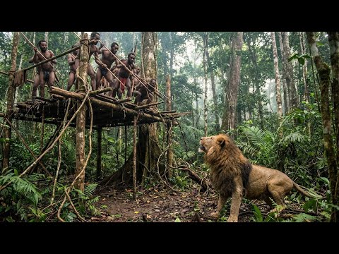 Plemię Korowai Ucieka przed Bestią z Amazonii | Prawdziwy Strach w Dżungli