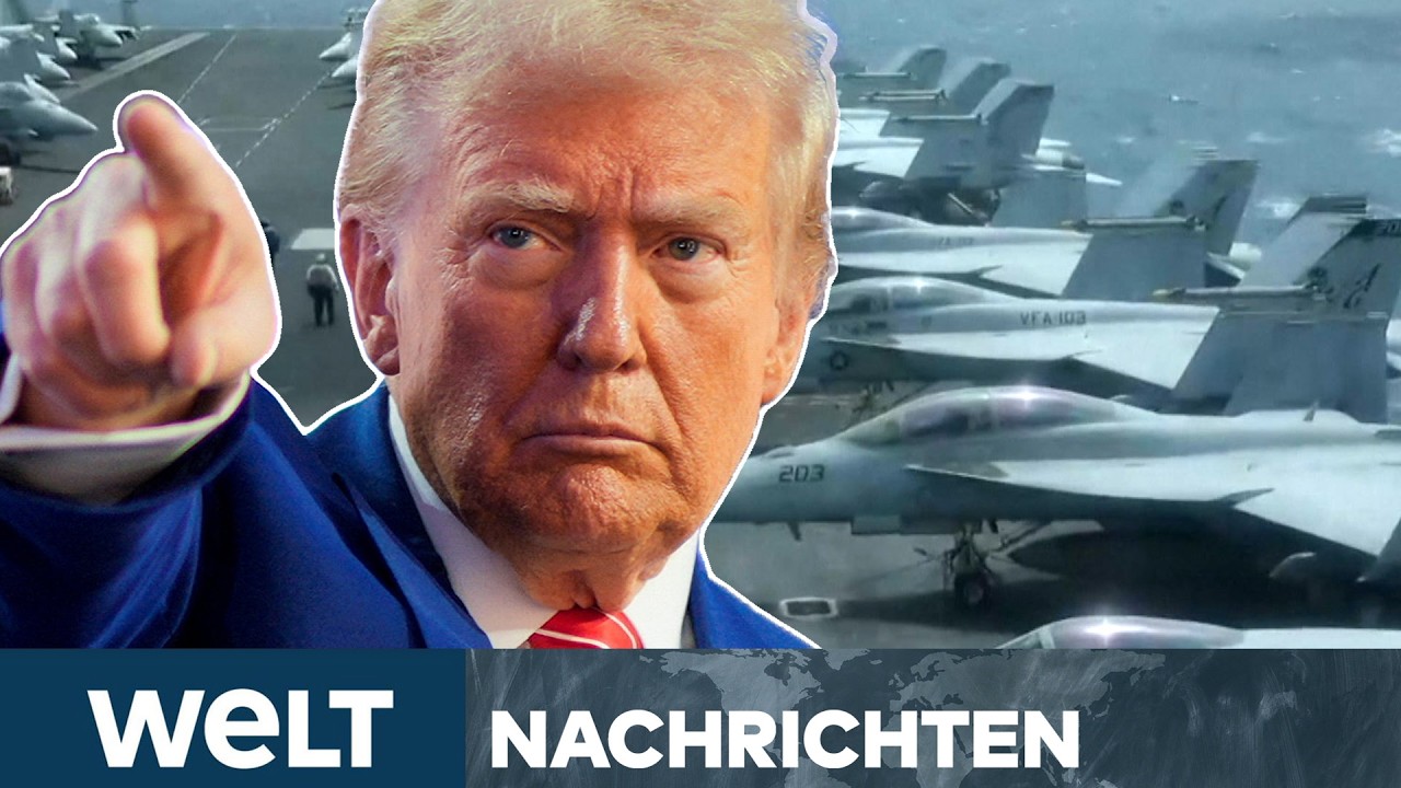 IRAN-KRIEG: Trump macht ernst! USA drohen mit Angriff auf Kraftwerke und Brücken I WELT STREAM