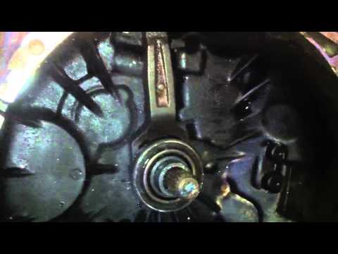 Clutch fork and throw out bearing