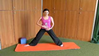 The Warrior Pose with Yoga for Golf Ireland