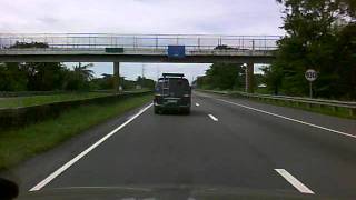 preview picture of video 'north luzon expressway- N/bound'