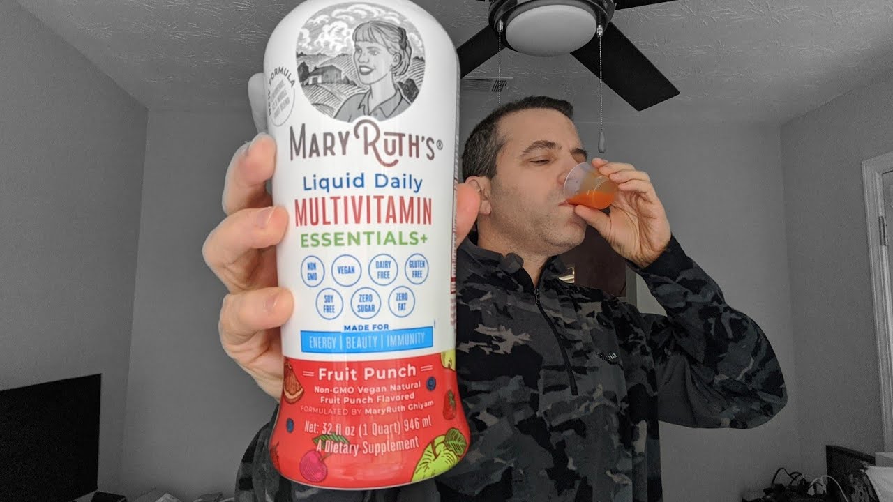 Mary Ruth's Immunity Morning Liquid Multivitamin With Zinc Elderberry And Organic Whole Food