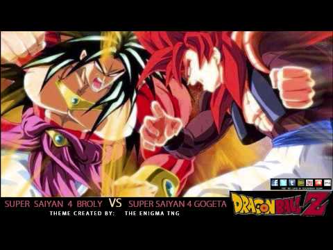 Dragon Ball Z - SS4 Broly VS SS4 Gogeta Theme (The Enigma TNG) Video