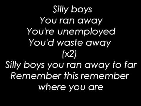The Blue Van - Silly Boys ( Lyrics )