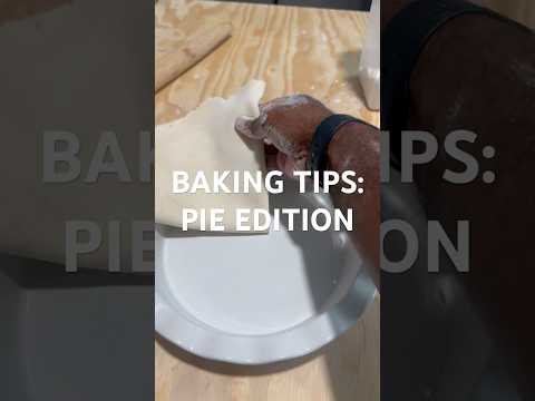 Pie Baking Tips: Get a flaky crust with  these easy tricks #baking #pie #holidaybaking #thanksgiving